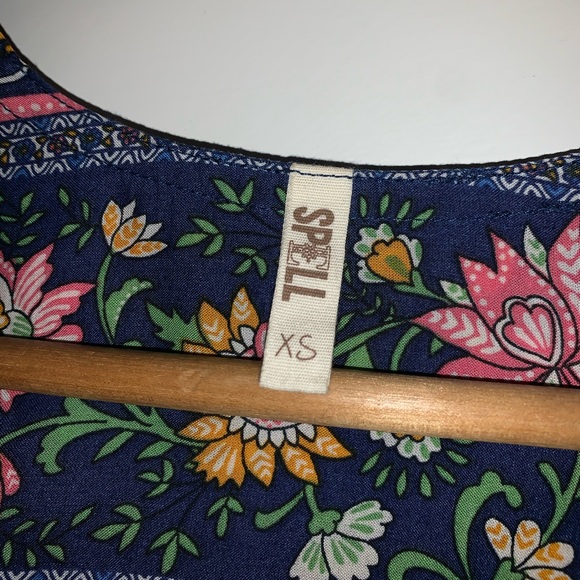 SOLD Spell & Gypsy Folktown Play Dress XS - Picture 4 of 8